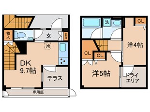 AGRATIO　TERRACE　恵比寿の物件間取画像